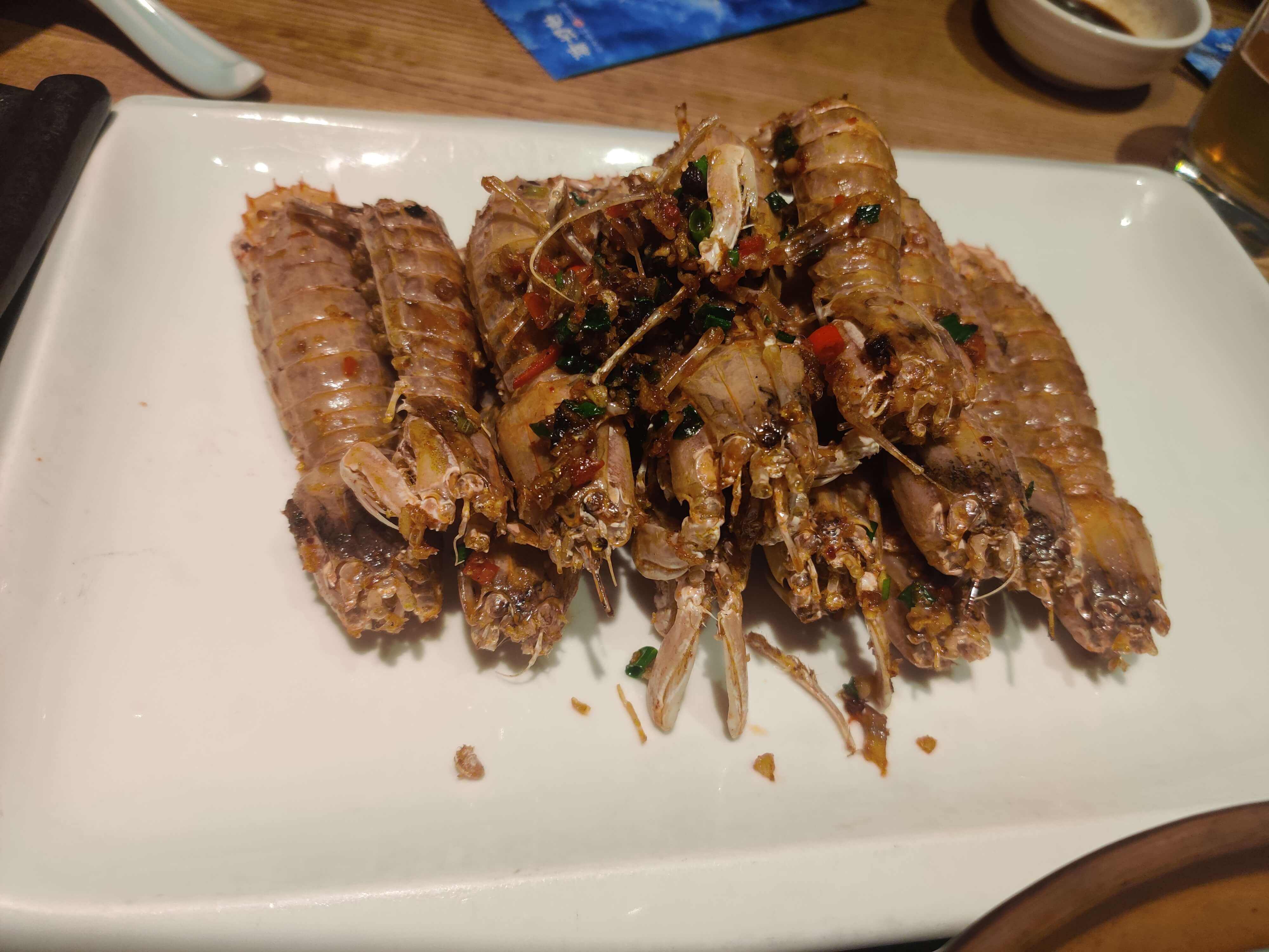椒盐濑尿虾1斤