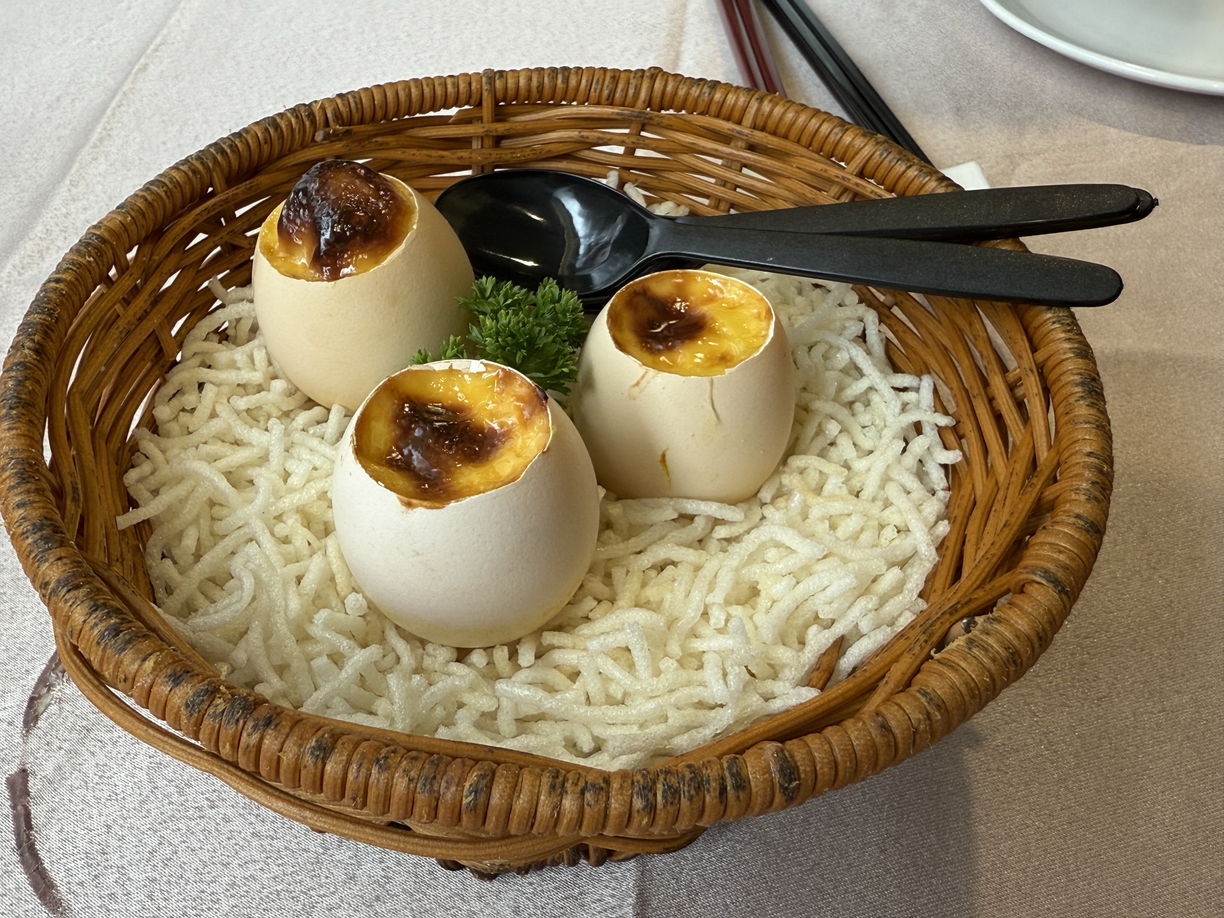 榴莲焗蛋
